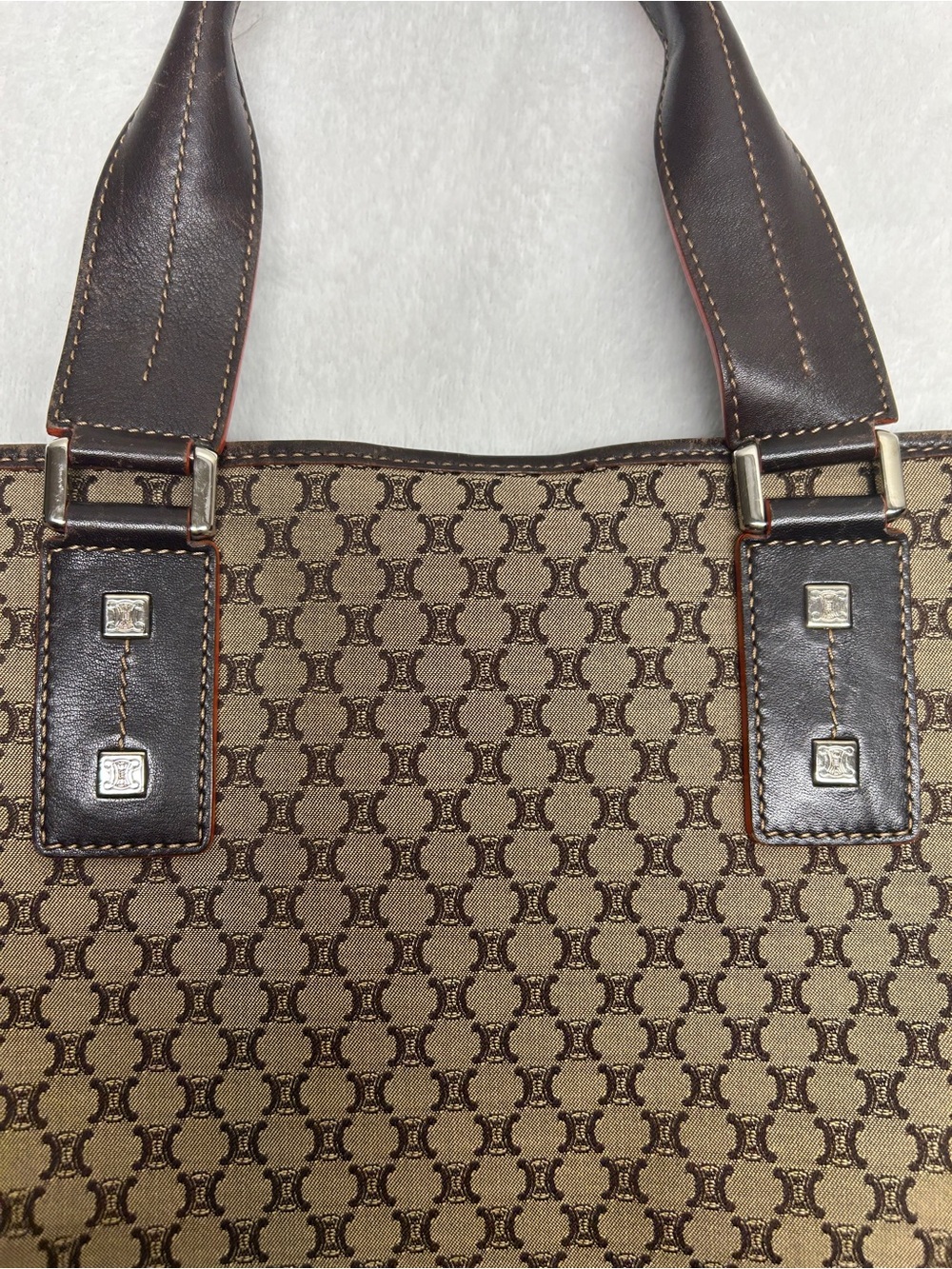 Celine Macadam Canvas Tote Bag - Picture 10 of 15